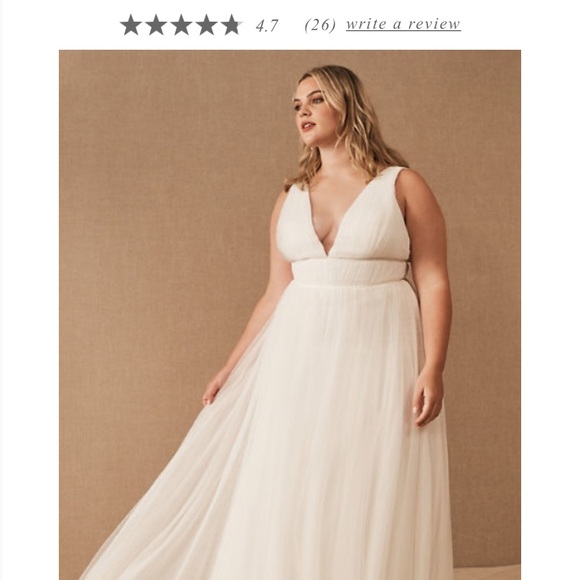 Jenny Yoo BHLDN Sarita wedding dress 18